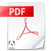 Ein rot-weißes PDF-Symbol